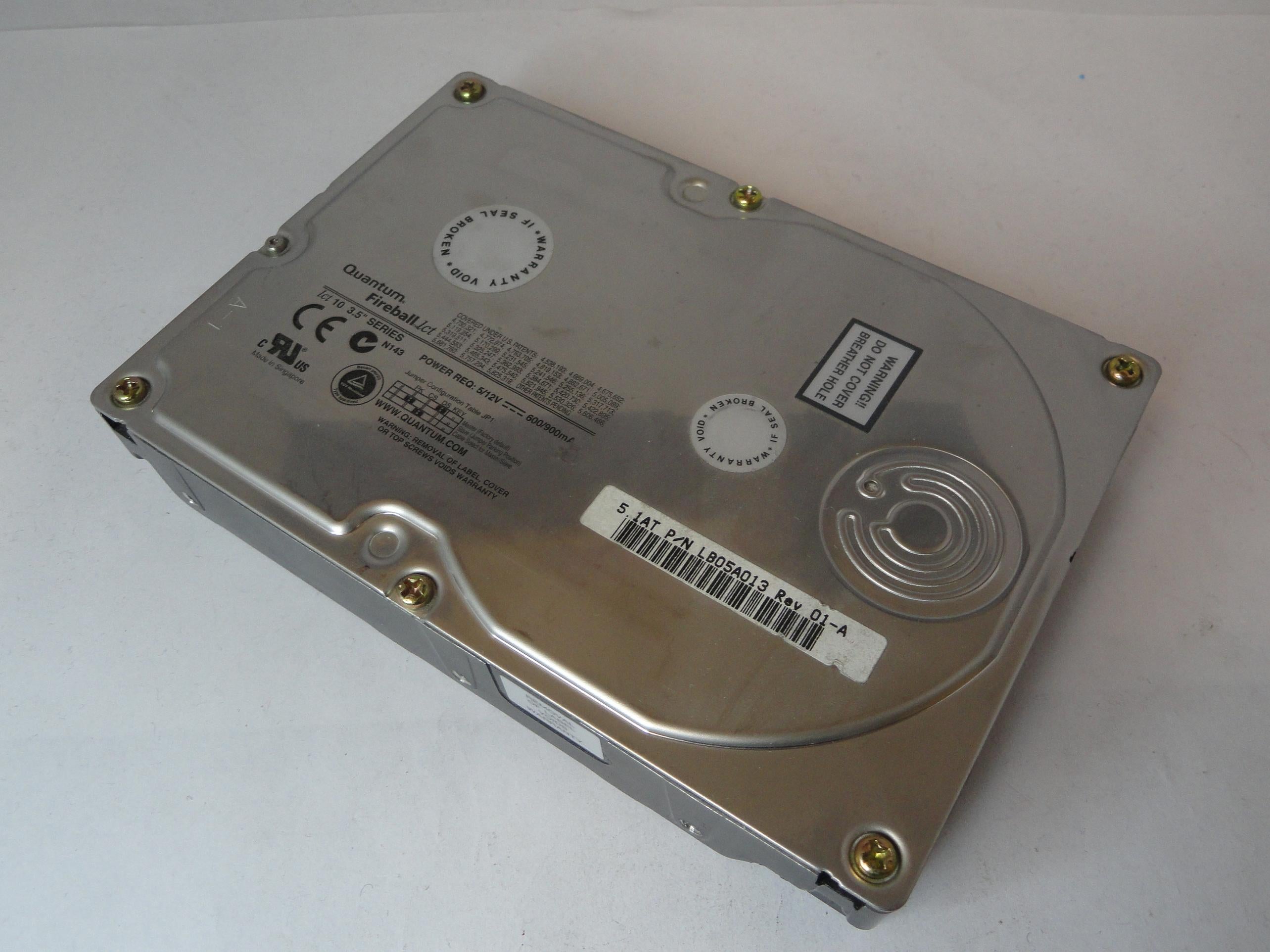 PR22535_LB05A013_Quantum 5Gb IDE 5400rpm 3.5in HDD - Image3