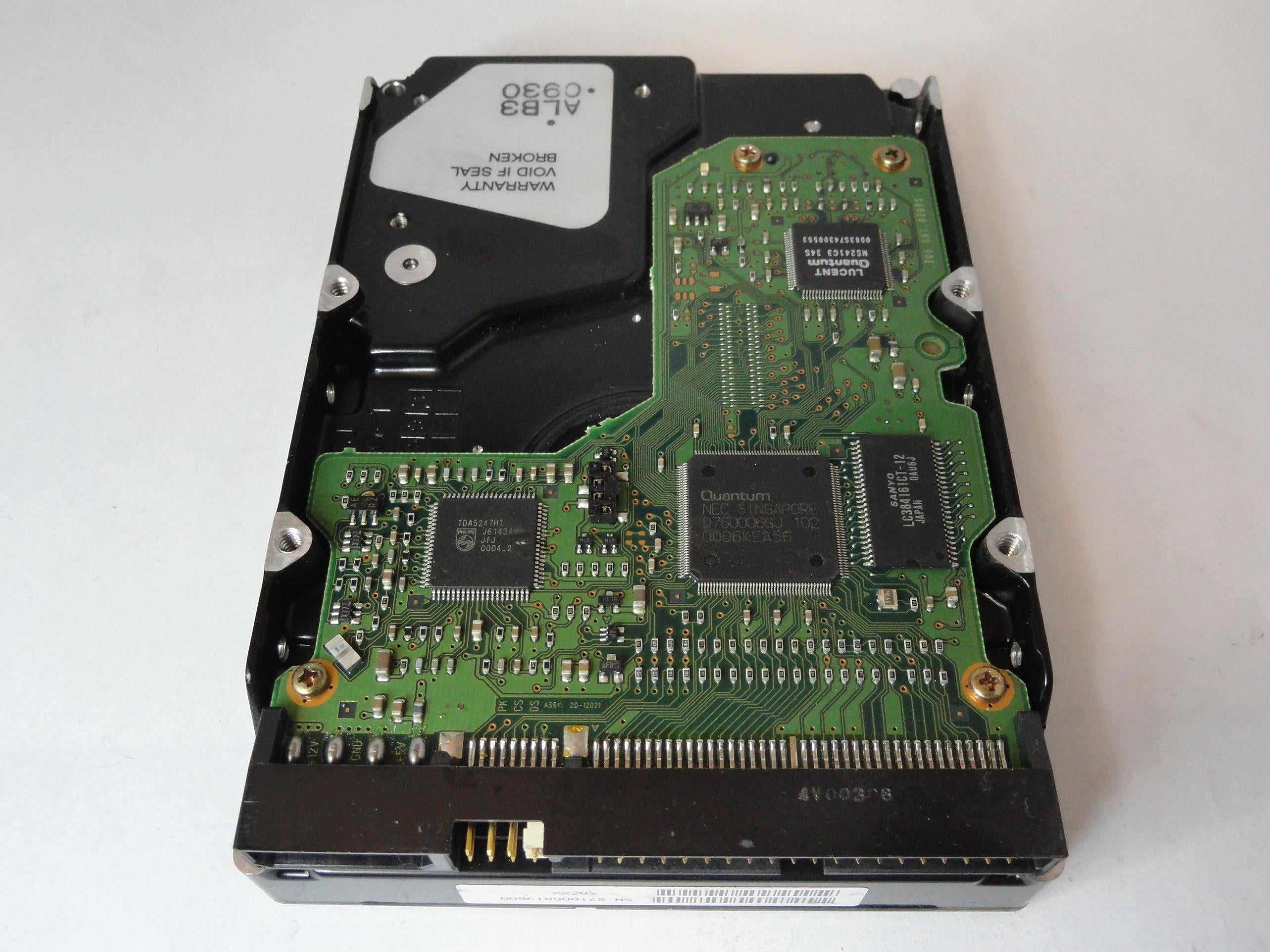 PR22535_LB05A013_Quantum 5Gb IDE 5400rpm 3.5in HDD - Image2