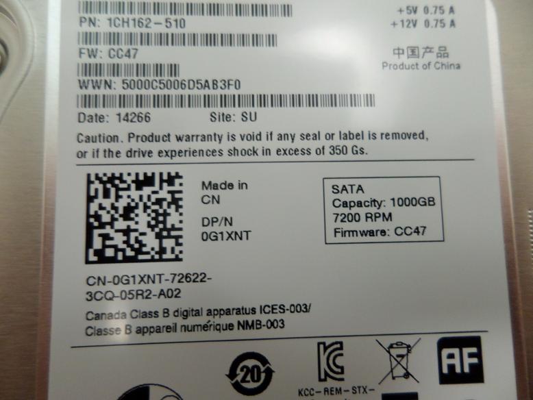 PR22751_ST1000DM003_Seagate Dell 1TB SATA 7200rpm 3.5in HDD - Image2
