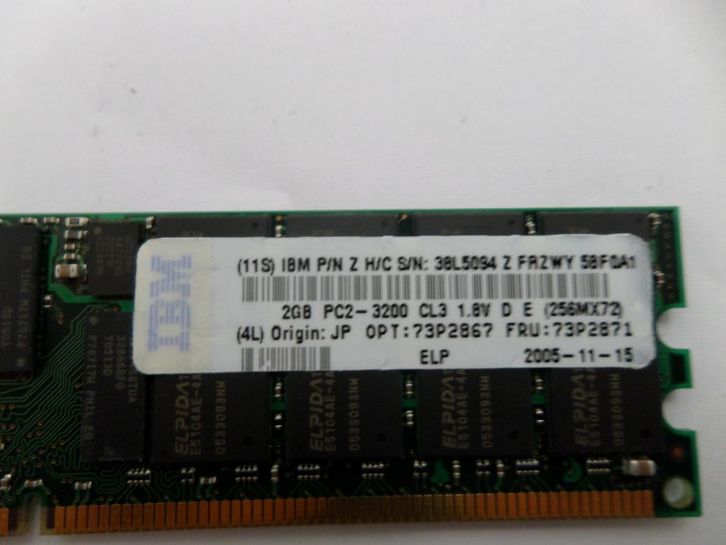 PR22922_EBE21RD4AEFA-4A-E_IBM Elpida 2GB PC2-3200 DDR2-400MHz 240-Pin DIMM - Image4