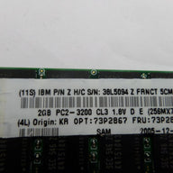 PR22926_M393T5750CZ3-CCC_IBM Samsung 2GB PC2-3200 DDR2-400MHz 240-Pin DIMM - Image4