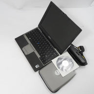 D430 - Dell Latitude D430 Core 2 Duo 1.2GHz 2Gb RAM 80Gb HDD Laptop - with D/bay External Module W/DVD Rom Drive and PSU - USED