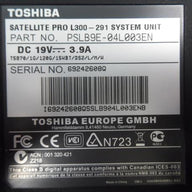 PR23028_PSLB9E-04L003EN_Toshiba Pro L300-291 Core 2 Duo 2.00GHz Laptop - Image8