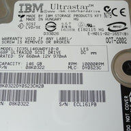 PR23165_08K0322_IBM 146Gb SCSI 68 Pin 10Krpm 3.5in HDD - Image2