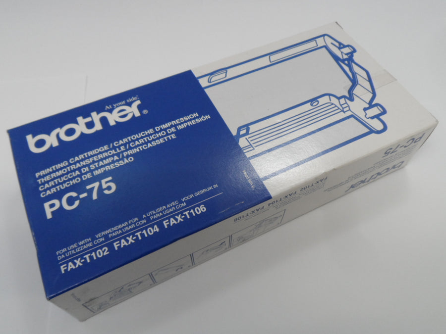 PC-75 - Brother PC-75 Printing Cartridge - New - NEW