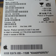 PR23378_9W2003-040_Seagate Apple 80GB IDE 7200rpm 3.5in HDD - Image3