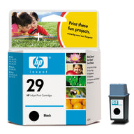 51629AE - HP 29 Black Inkjet Print Cartridge - NEW