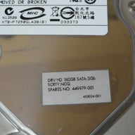 PR24341_0A36884_Hitachi HP 160GB SATA 7200rpm 3.5in HDD - Image2