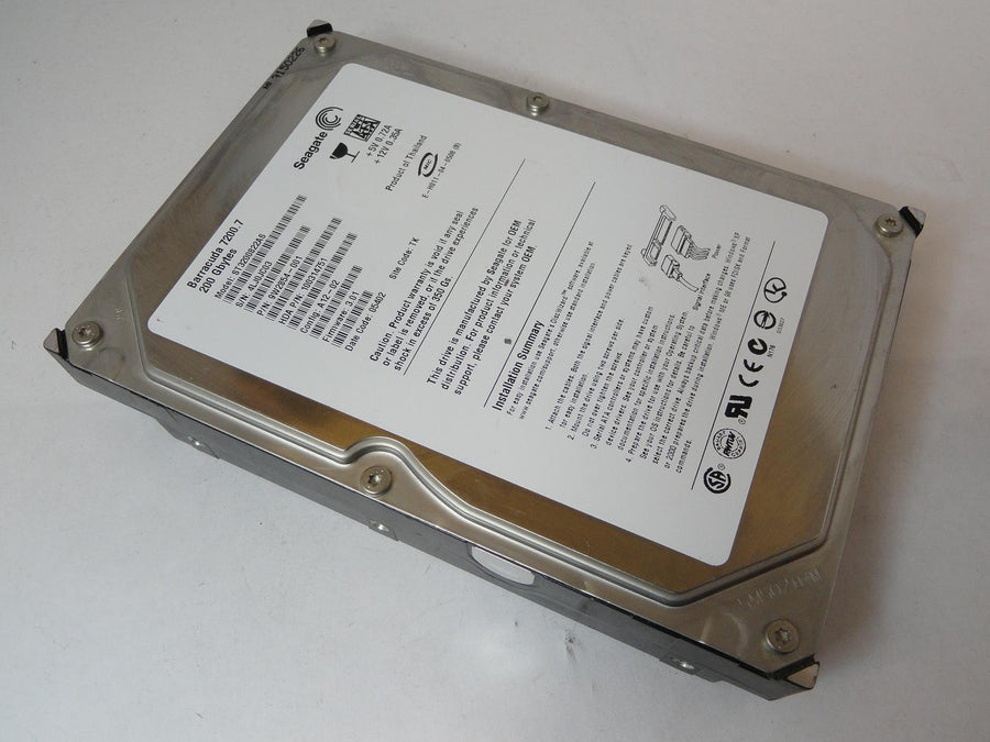 9W2854-001 - Seagate 200GB SATA 7200rpm 3.5in HDD - USED