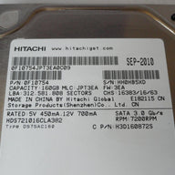 PR23891_0F10754_Hitachi 160GB SATA 7200rpm 3.5in HDD - Image3