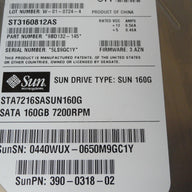 PR23739_9BD132-145_Seagate Sun 160GB SATA 7200rpm 3.5in HDD - Image3