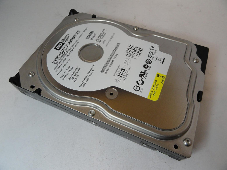 WD800BB - Western Digital 80GB IDE 7200rpm 3.5in HDD - Refurbished
