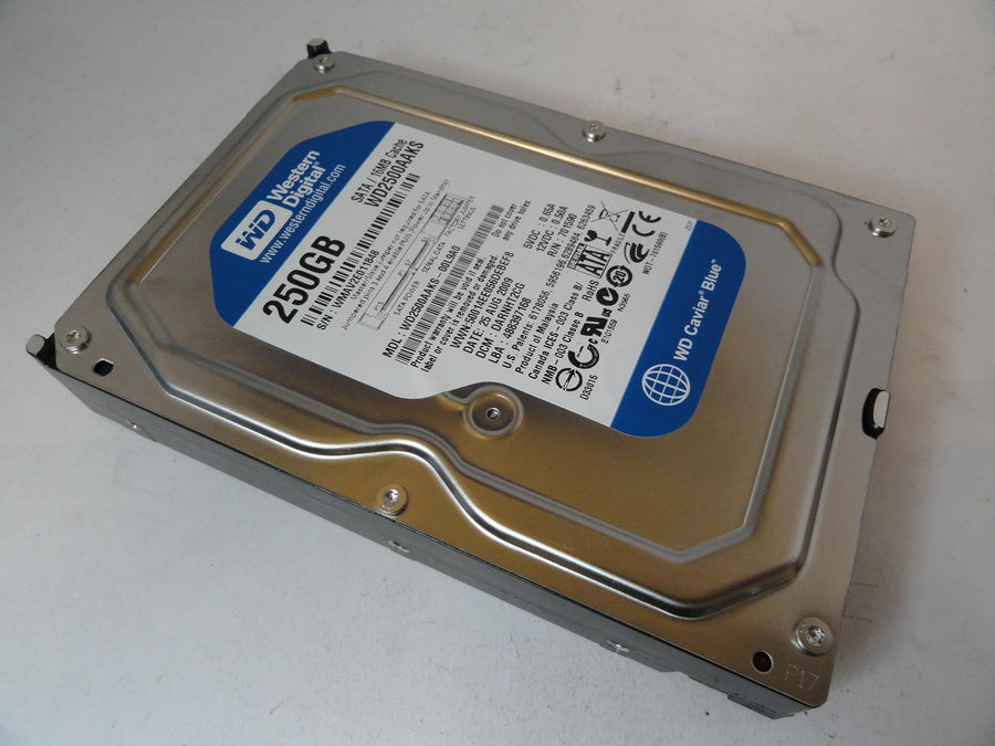 WD2500AAKS - Western Digital 250GB SATA 7200rpm 3.5in HDD - Refurbished