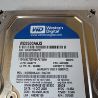 PR24120_WD2500AAJS_WD Lenovo 250GB SATA 7200rpm 3.5in HDD - Image3