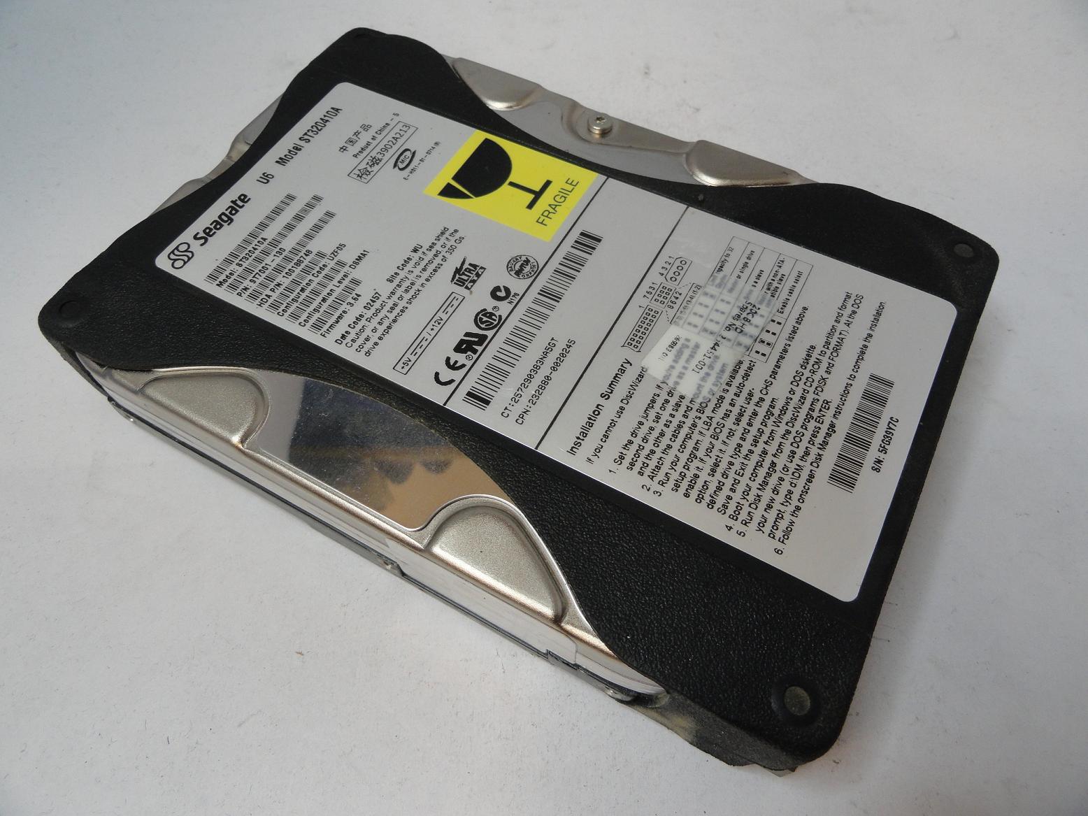 9T7001-130 - Seagate Compaq 20GB IDE 5400rpm 3.5in HDD - Refurbished