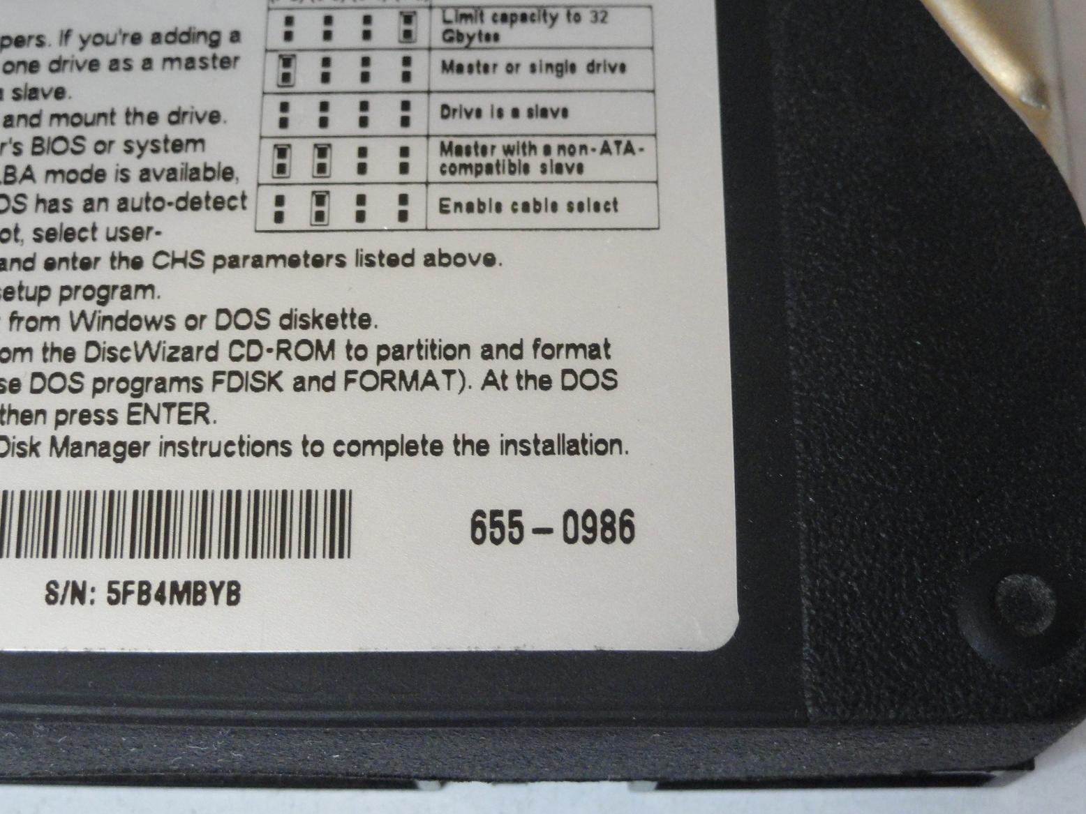 PR23822_9T7002-041_Seagate Apple 40GB IDE 5400rpm 3.5in HDD - Image3