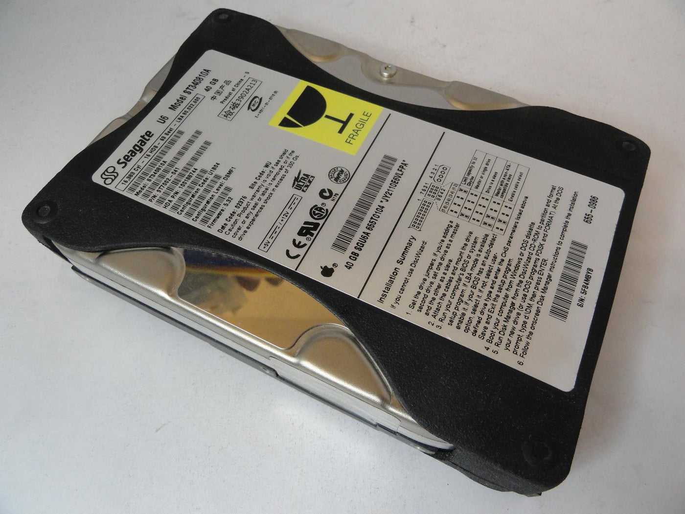 9T7002-041 - Seagate Apple 40GB IDE 5400rpm 3.5in HDD - Refurbished