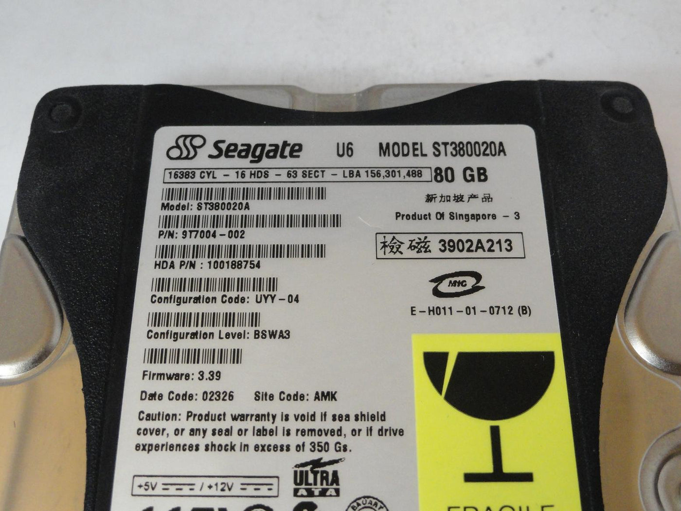 PR23823_9T7004-002_Seagate 80GB IDE 5400rpm 3.5in HDD - Image3