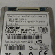 PR23894_HDD1682_Toshiba Dell 40GB ZIF 4200rpm 1.8in HDD - Image3