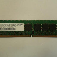 PC2-5300E-555-1-G0 - Micron 1GB PC2-5300 DDR2-667MHz ECC Unbuffered CL5 240-Pin DIMM Dual Rank Memory - Refurbished