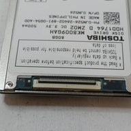 PR23922_HDD1764_Toshiba Dell 80GB ZIF 4200rpm 1.8in HDD - Image2
