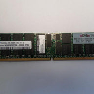 M393T5750CZA-CE6Q0 - Samsung 2GB 240p PC2-5300 CL5 36c 128x4 DDR2-667 2Rx4 1.8V ECC Registered DIMM - Refurbished