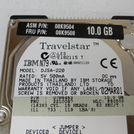 PR23953_07N6453_Hitachi IBM 10GB 4200rpm 2.5in HDD - Image3