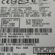 PR24013_0A27316_Hitachi Dell 80GB SATA 7200rpm 2.5in HDD - Image3