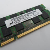 MT16HTF25664HZ-667H1 - Micron 2GB 200p PC2-5300 CL5 16c 128x8 DDR2-667 SODIMM - Refurbished