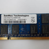 PR24027_SMD-N2G88N2G-8E_SanMax 2Gb PC2-6400 SODIMM - Image3