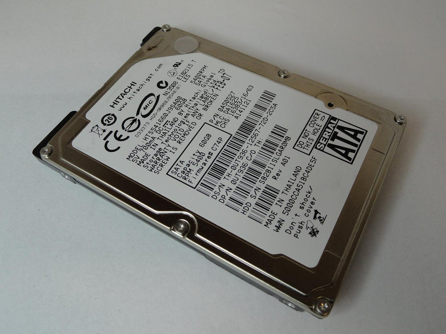 0A50527 - Hitachi Dell 60GB SATA 5400rpm 2.5in HDD - Refurbished