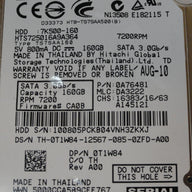 PR24146_0A76481_Hitachi Dell 160GB SATA 7200rpm 2.5in HDD - Image3