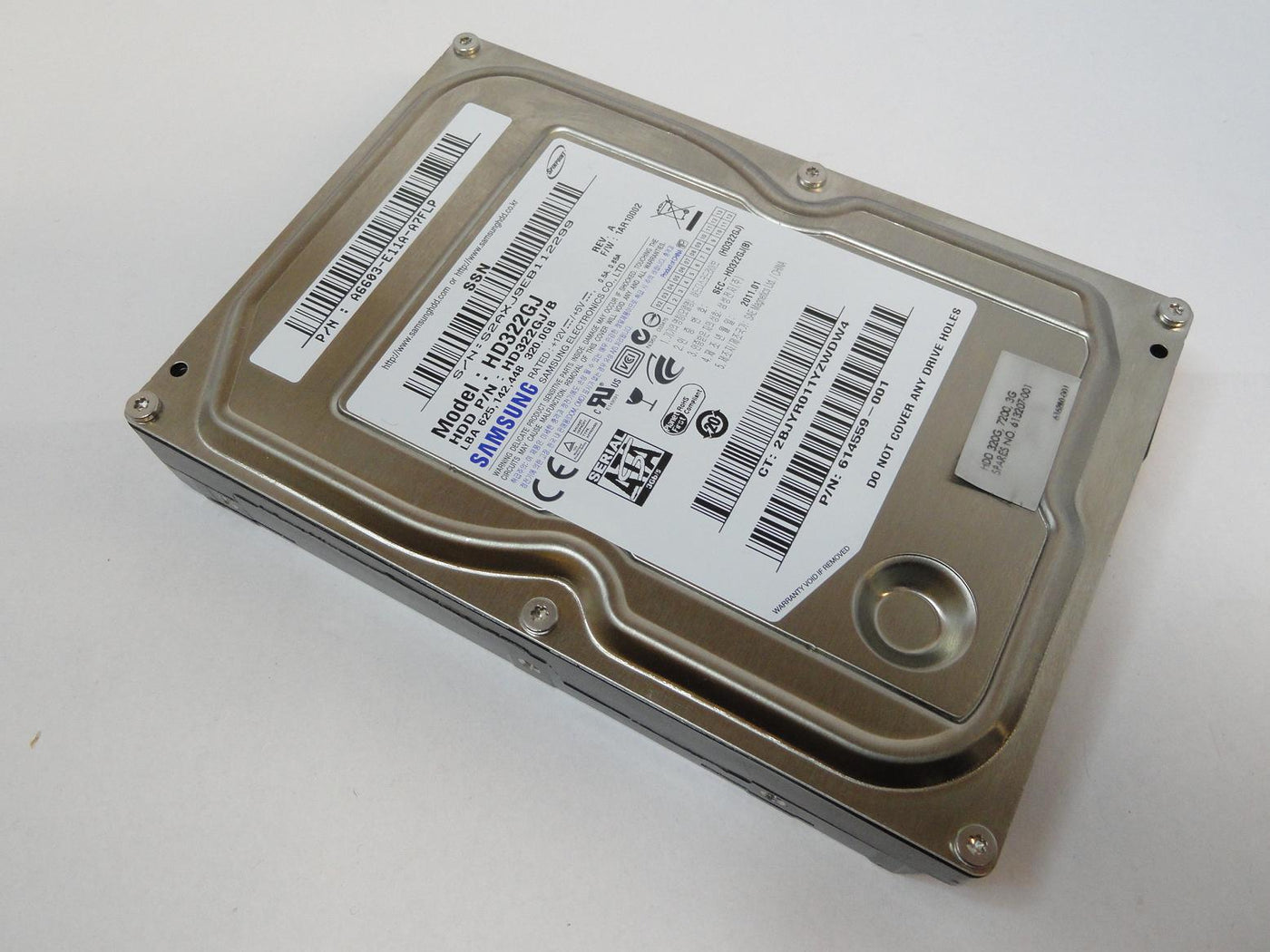 HD322GJ/B - Samsung HP 320GB SATA 7200rpm 3.5in SpinPoint HDD - Refurbished