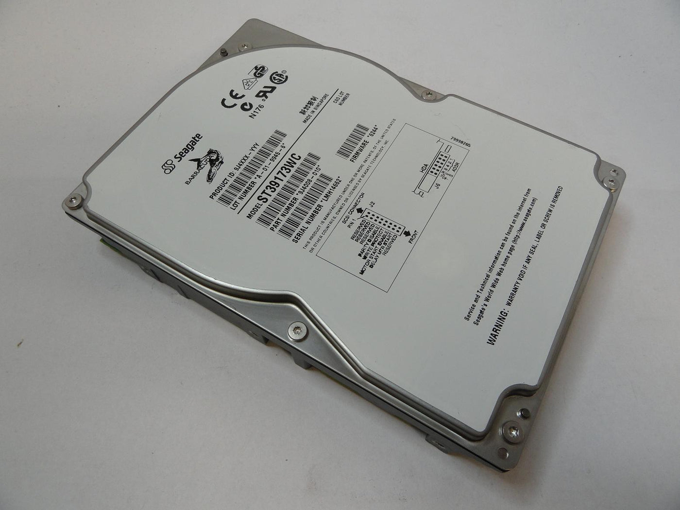 9J4008-010 - Seagate 9GB SCSI 80 Pin 7200rpm 3.5in HDD - Refurbished