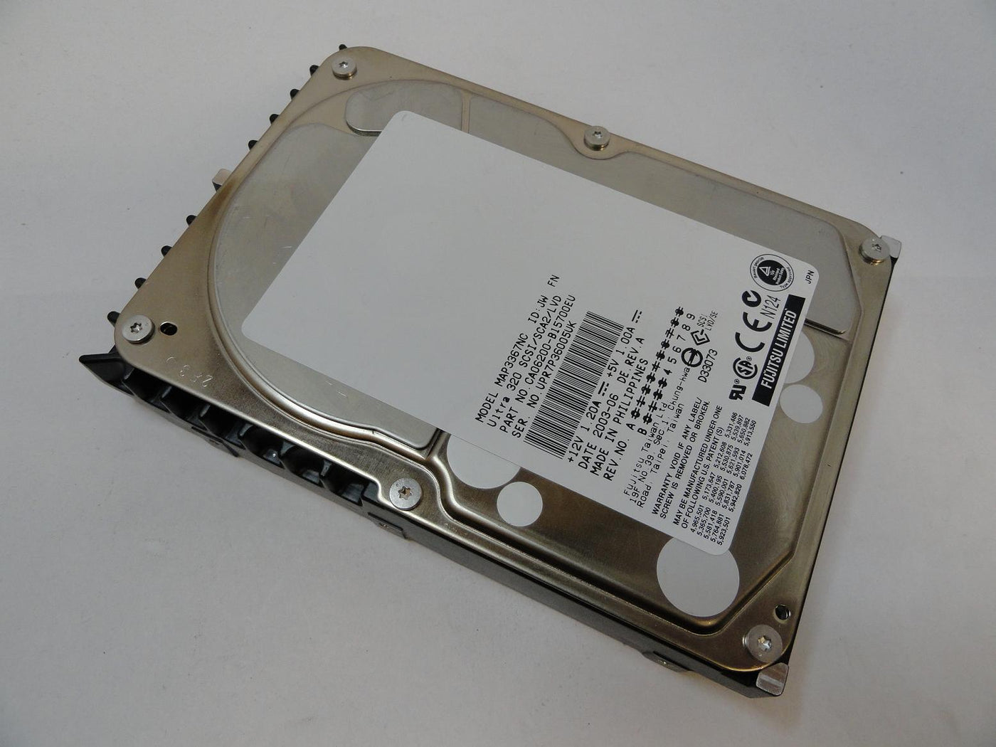 CA06200-B15700EU - Fujitsu 36GB SCSI 80 Pin 10Krpm 3.5in HDD - Refurbished
