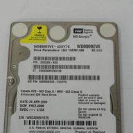 PR24608_WD800BEVE-22UYT0_WD HP 40GB IDE 5400rpm 3.5in HDD - Image3