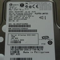 PR24702_CA06698-B40300LD_Fujitsu Dell 73GB SAS 15Krpm 3.5in HDD - Image3