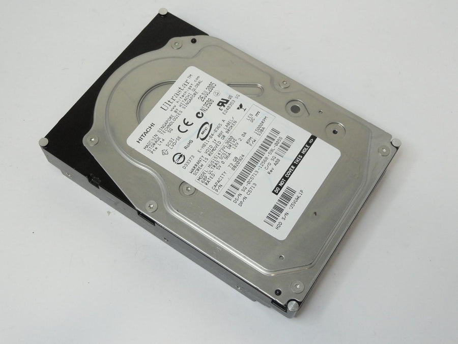 0B20924 - Hitachi Dell 73GB SCSI 68 Pin 15Krpm 3.5in HDD - USED