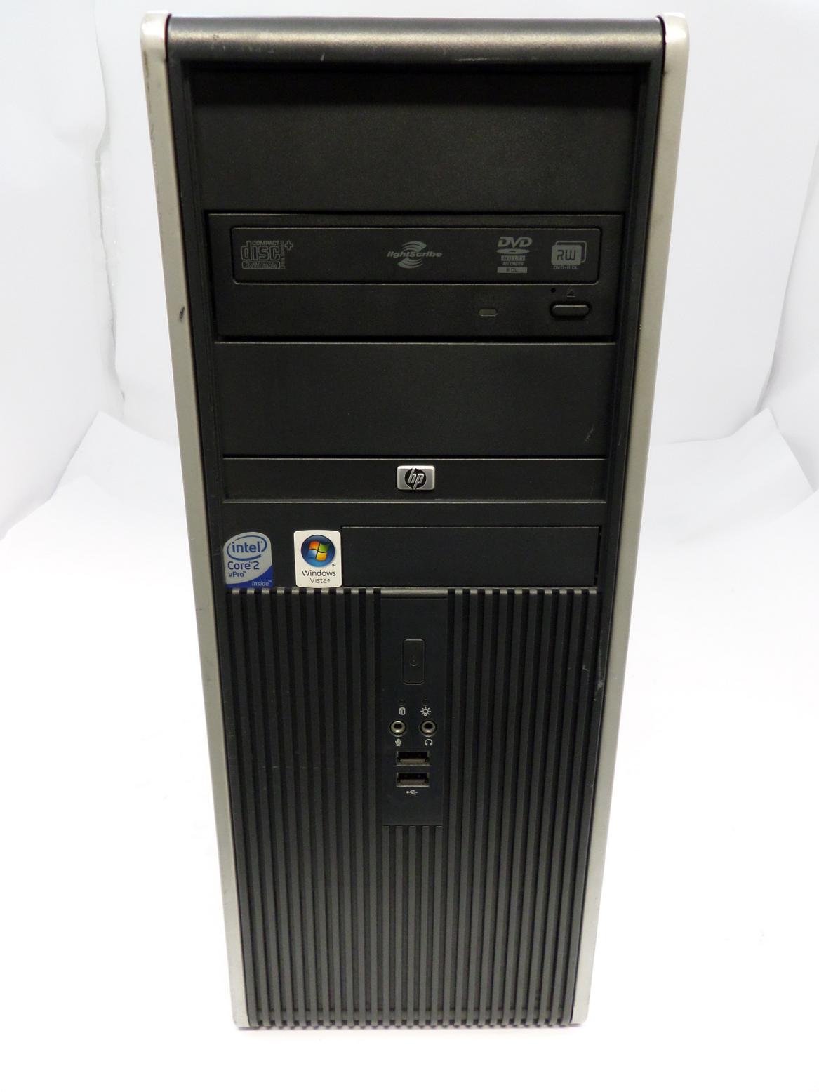 dc7800p - HP Compaq dc7800 Intel Core Duo 3GHz 2Gb RAM CD/DVD-ROM Minitower PC - No HDD - USED
