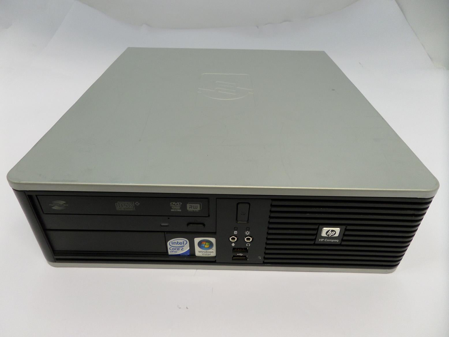 KB930ET#ABU - HP Compaq dc7800p Intel Core 2 Duo 2.66GHz 2Gb RAM DVD/RW SFF Desktop - No HDD - USED