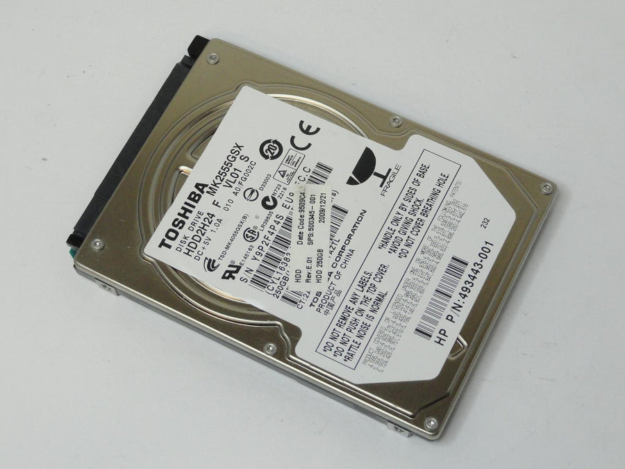 HDD2H24 - Toshiba HP 250GB SATA 5400rpm 2.5in HDD - Refurbished