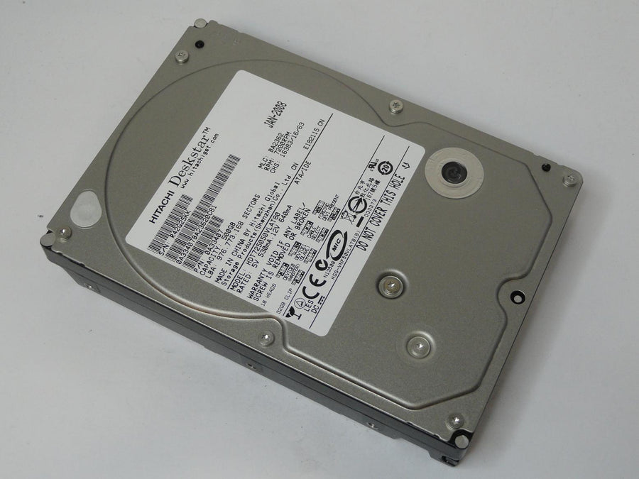 0A33407 - Hitachi Deskstar 500GB IDE 7200rpm 3.5in HDD - Refurbished