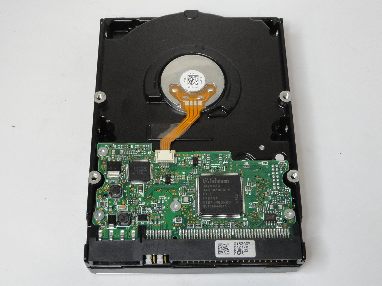 PR25035_0A33407_Hitachi 500GB IDE 7200rpm 3.5in HDD - Image2