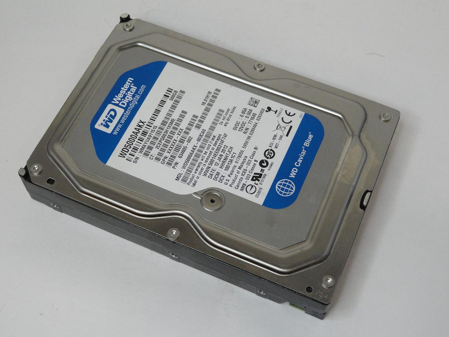 WD5000AAKX-603CA0 - HP Branded Western Digital Caviar Blue Hard Drive - WD5000AAKX - 500GB - SATA 6Gb/s - 7200rpm - 16MB Cache - Refurbished