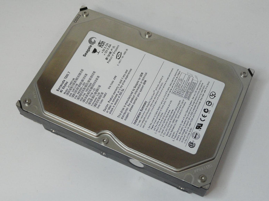 9W2005-002 - Seagate Barracuda 40GB IDE 7200rpm 3.5in HDD - Refurbished