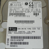 PR25160_CA06243-B22200SB_Fujitsu Sun 72GB Fibre Channel 10Krpm 3.5in HDD - Image3