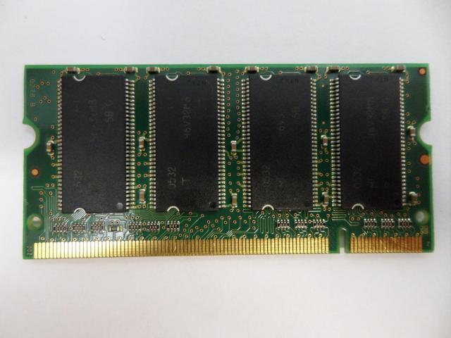 MT8VDDT3264HY 335G3 - Micron 256MB PC2700 DDR-333MHz non-ECC Unbuffered CL2.5 200-Pin SoDimm - USED