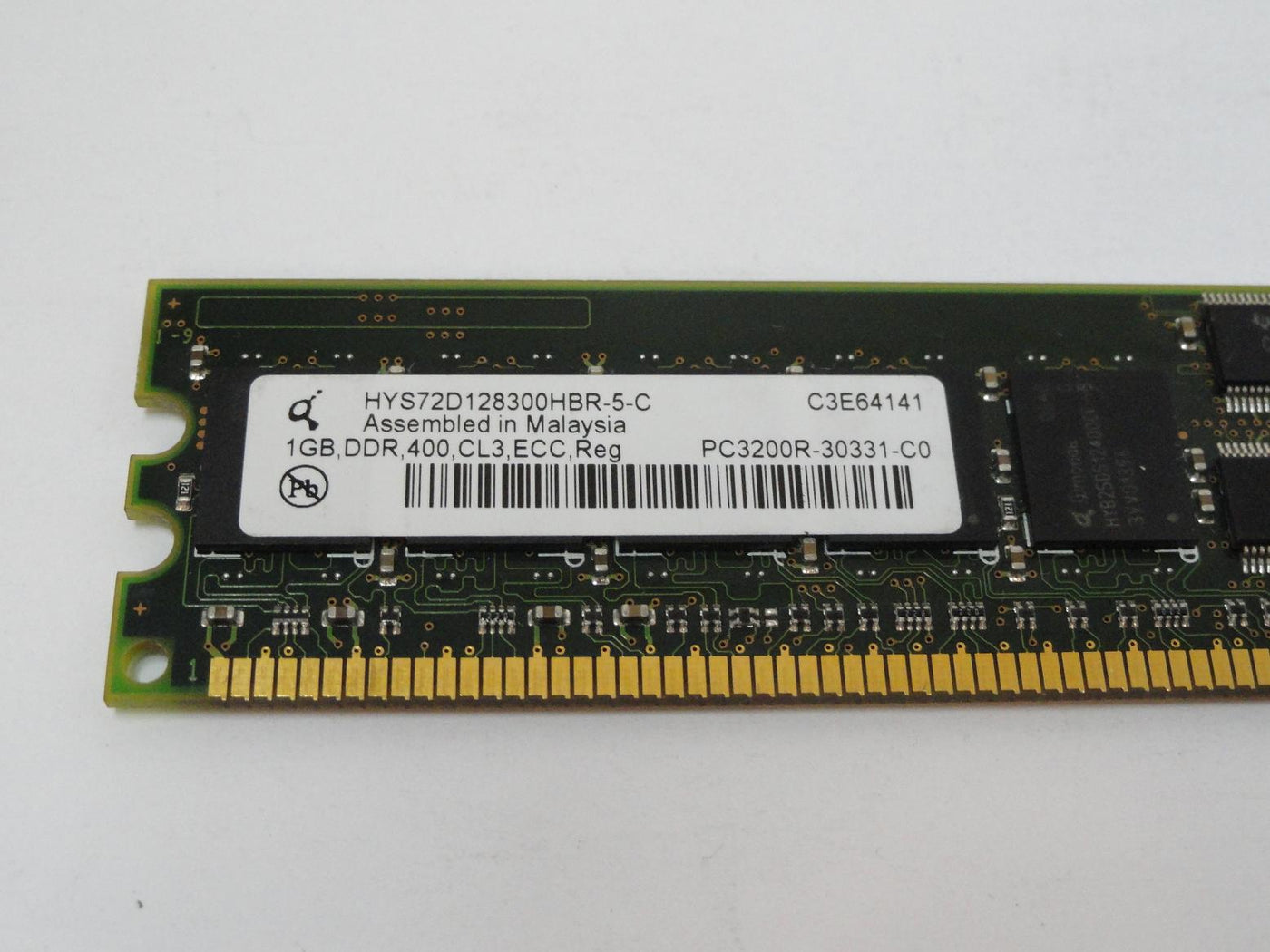 PR25498_PC3200R-30331-C0_Qimonda 1GB PC3200 DDR-400MHz DIMM RAM - Image3