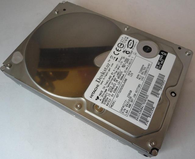 0A31636 - Hitachi 250GB SATA 7200rpm 3.5in Deskstar HDD - USED