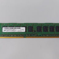Micron HP 2GB PC3-10600 DDR3-1333MHz ECC Unbuffered CL9 240-Pin DIMM ( MT18JSF25672AZ-1G4G1ZE 500209-562 ) REF